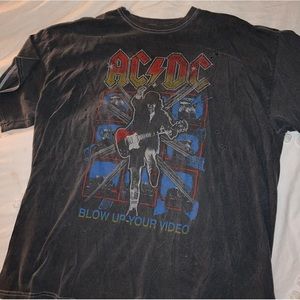 Urban Outfitters AC/DC Oversized Tee